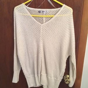 Loose knit sweater